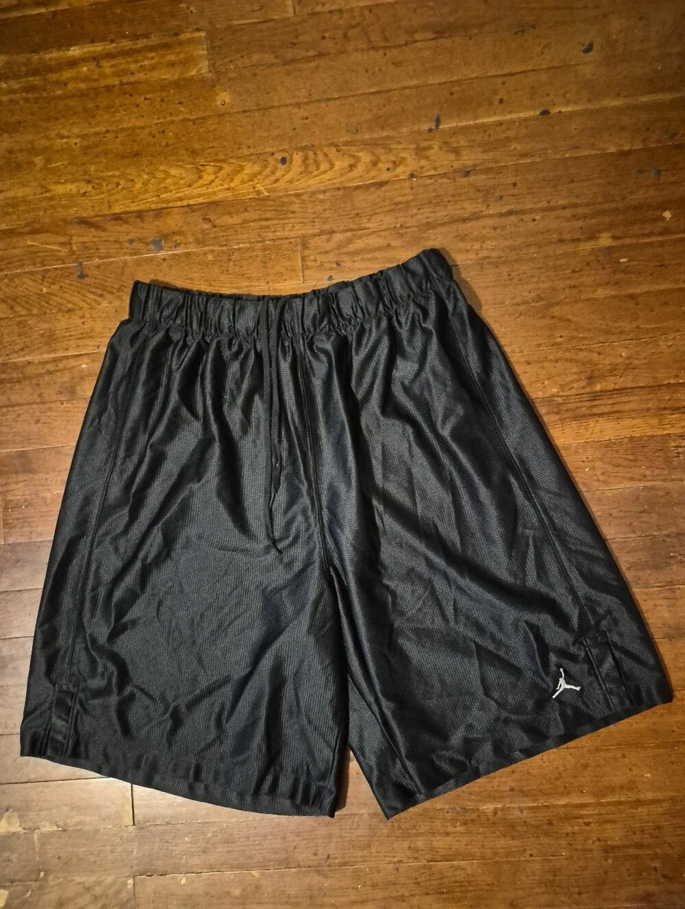 Jordan Black Men's Athletic Basketball Shorts with Jumpman Logo Mens Sz 2XL